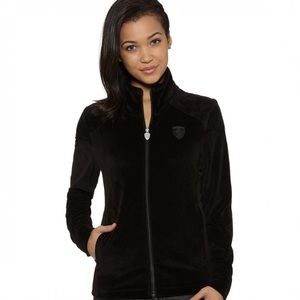 Puma Ferrari Women’s Lifestyle Velour Jacket Large